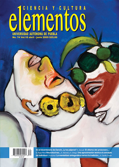 Portada Elementos 74
