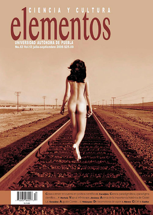 Portada Elementos 63