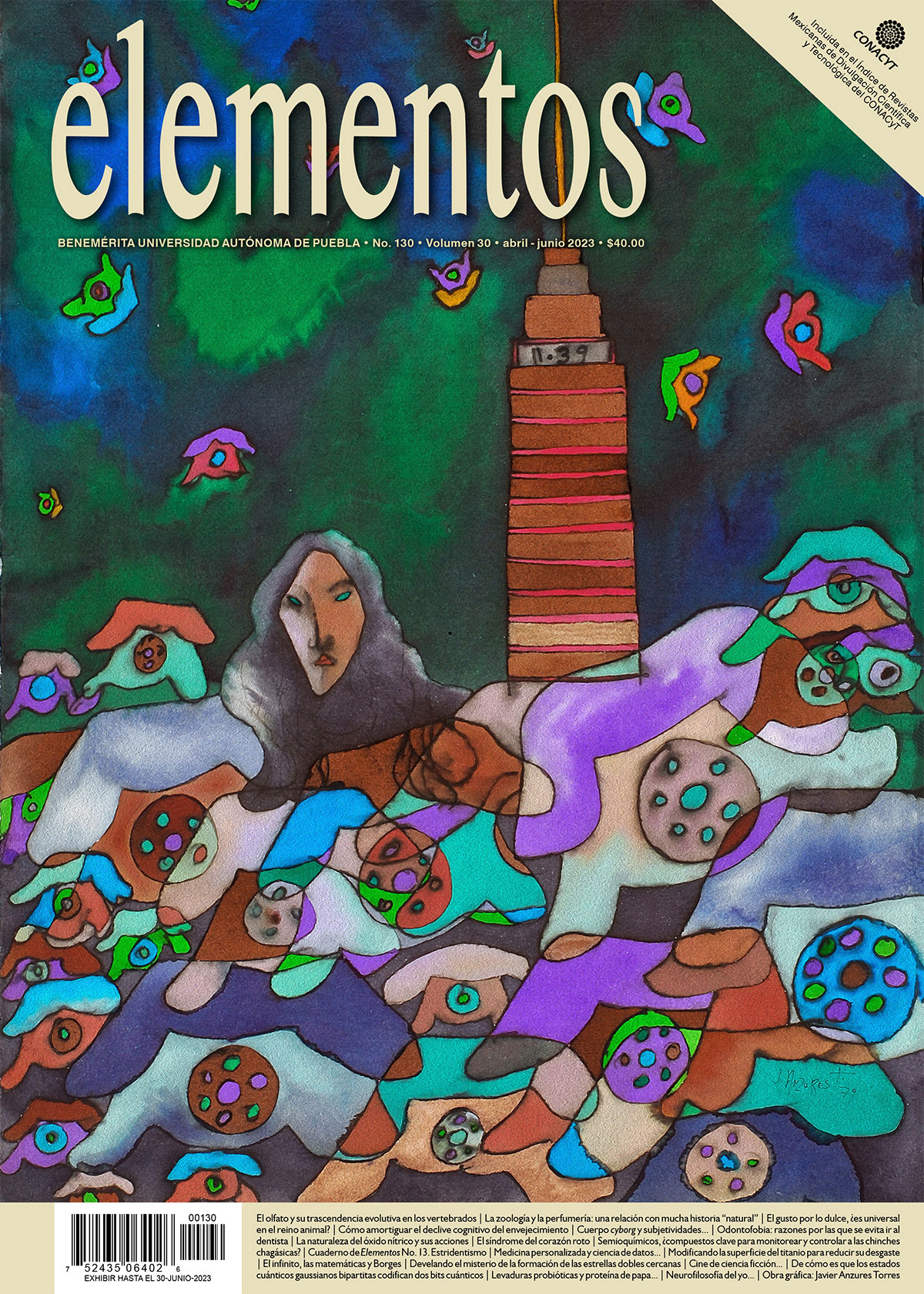 Portada Elementos 130