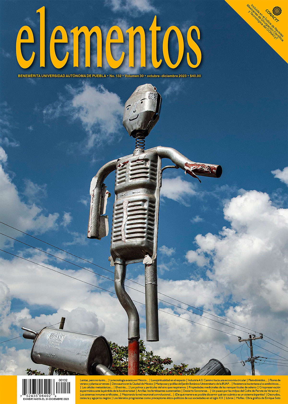 Portada Elementos 132