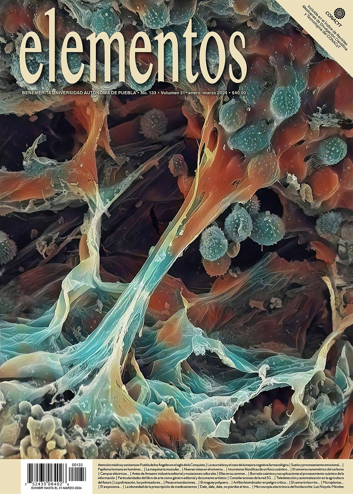 Portada Elementos 133