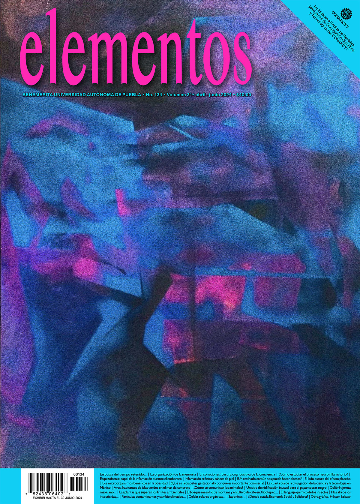 Portada Elementos 134