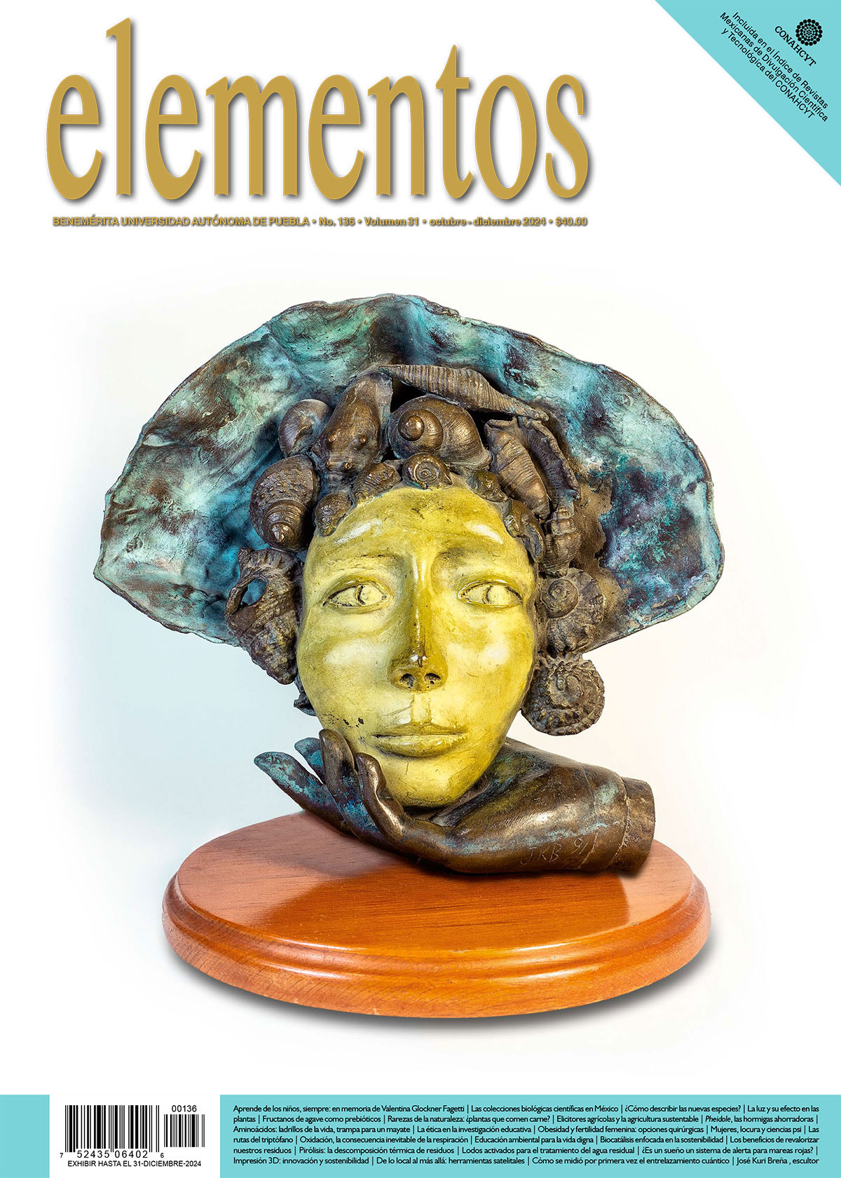 Portada Elementos 136