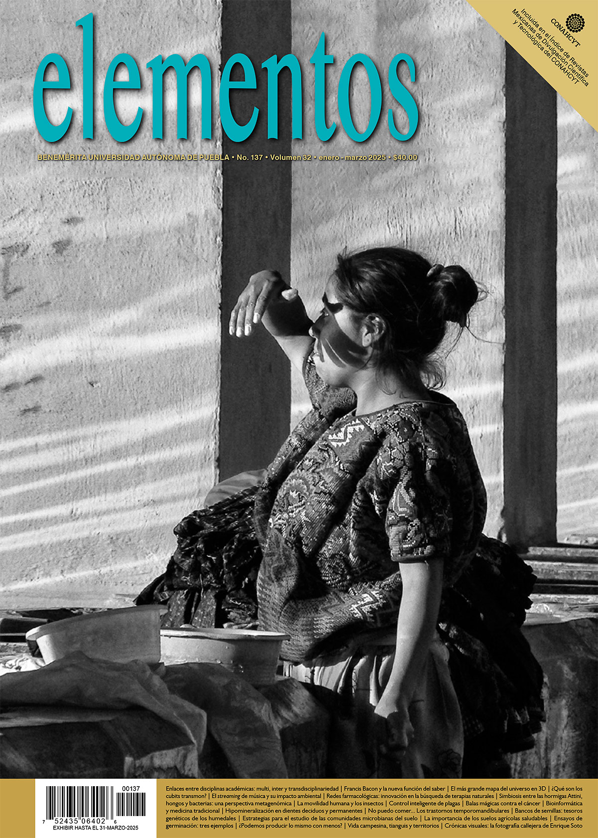 Portada Elementos 137